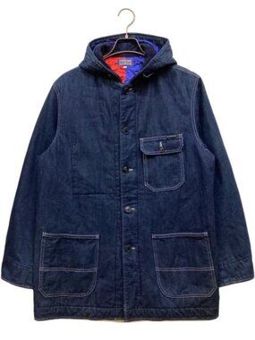Blue Blue Japanese Parka Trench Coat Size 3 fits L